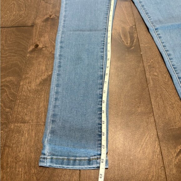 PrettyLittleThing Women's Light Wash Disco Skinny Jeans, Size 10 - Picture 9 of 10